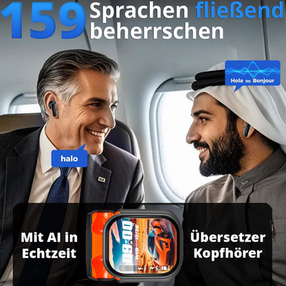 Commivo X55 AI Übersetzer Kopfhörer