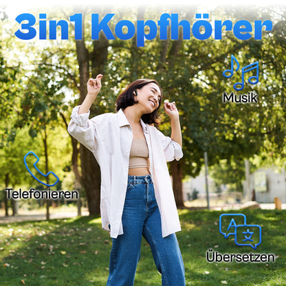 Commivo X55 AI Übersetzer Kopfhörer