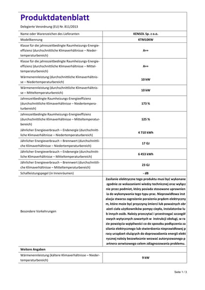 Wärmepumpe 10kW für Alt-/Neubau R32 Monoblock Luft Warm Wasser Effizient & Leise