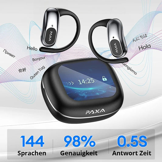 GlobeBuds PAXA 144 Sprachen AI Übersetzer Kopfhörer