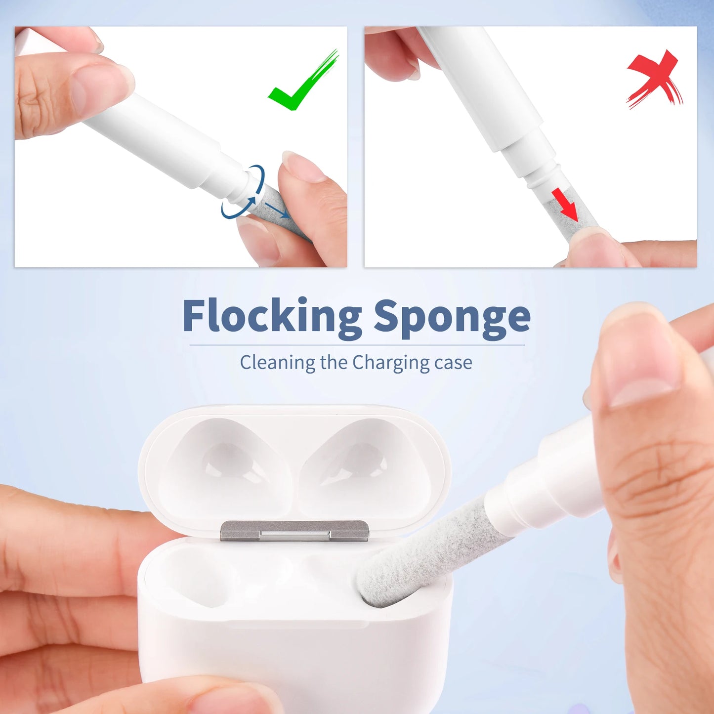 CleanBuds | 3in1 Kopfhörer-Reiniger