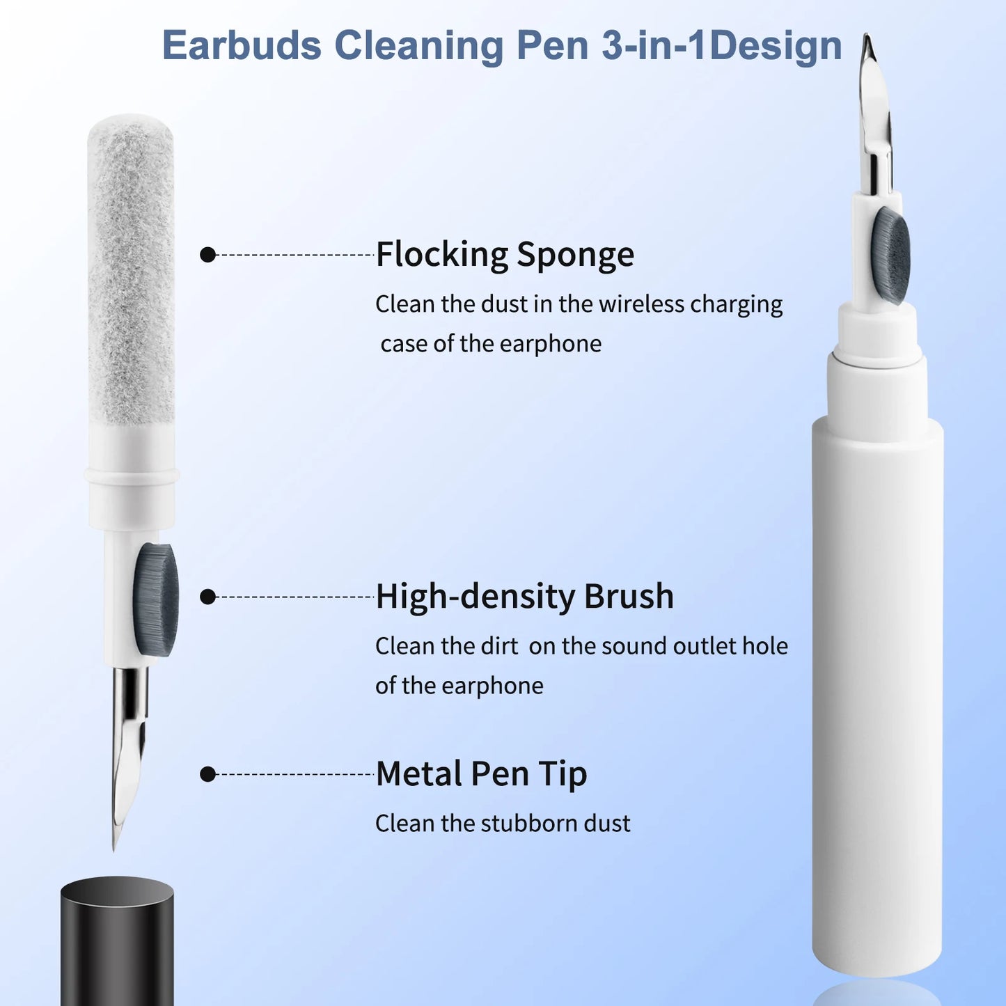 CleanBuds | 3in1 Kopfhörer-Reiniger
