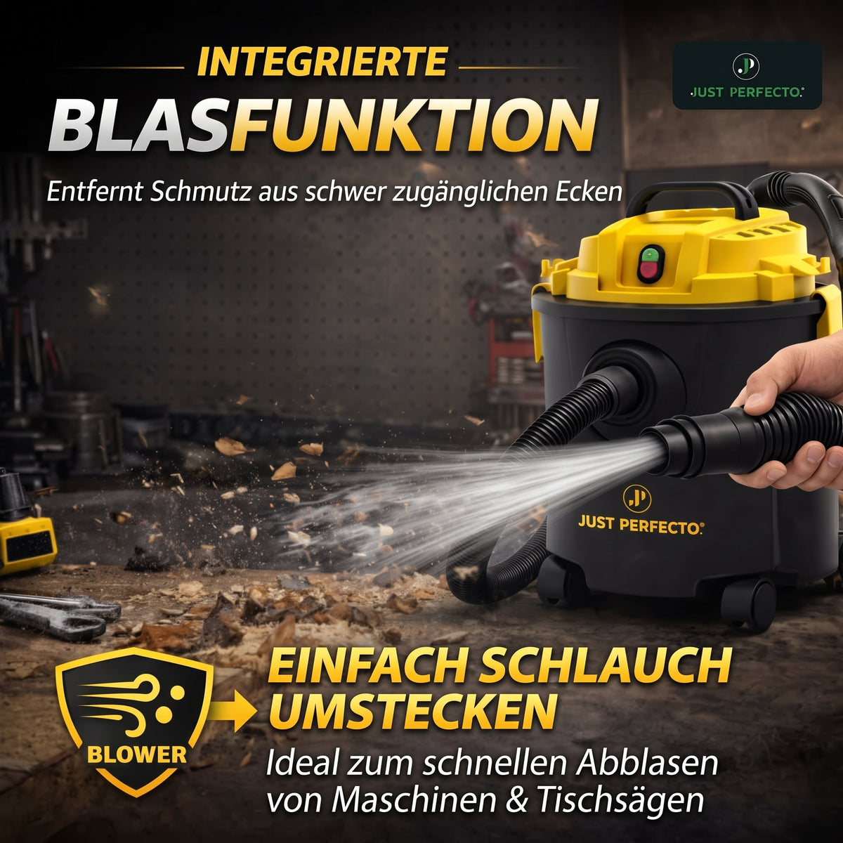 Industriestaubsauger Nass Staubsauger beutellos Industriesauger Asche