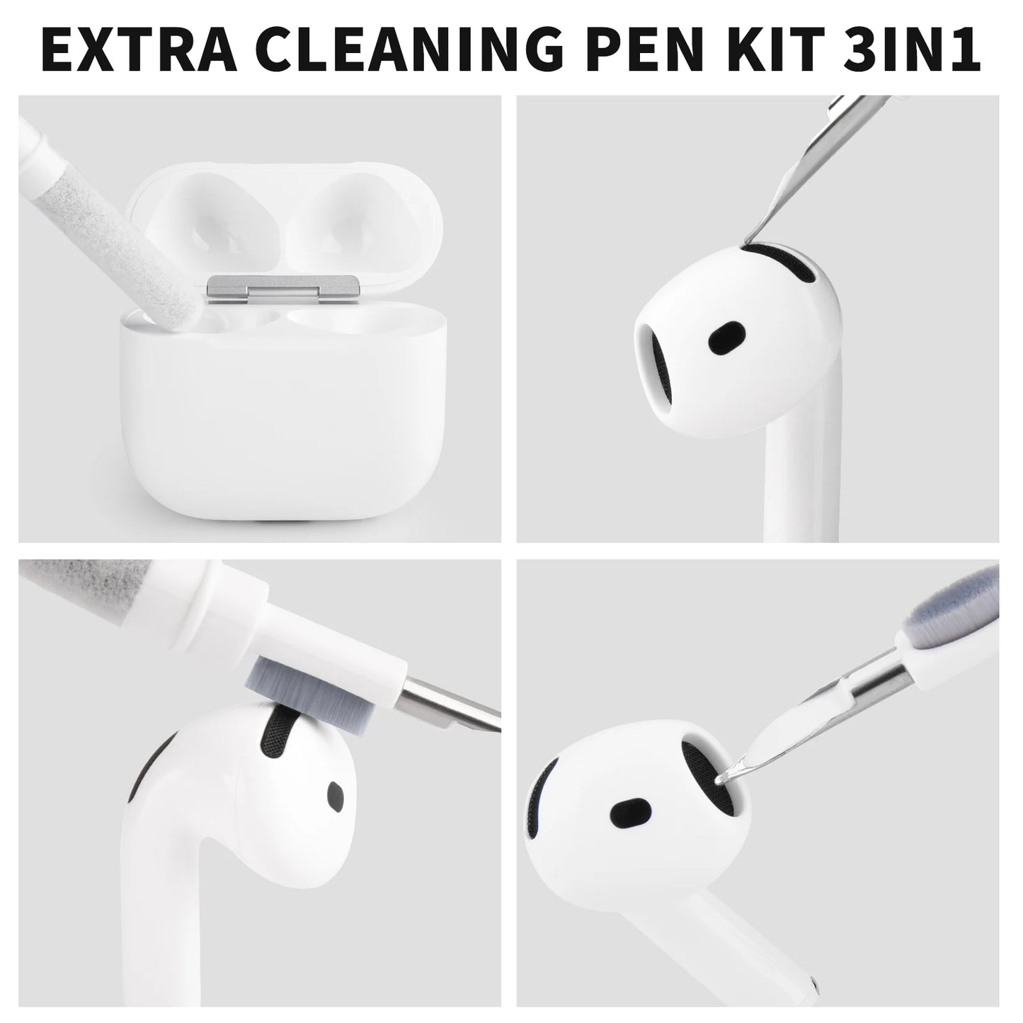 CleanBuds | 3in1 Kopfhörer-Reiniger
