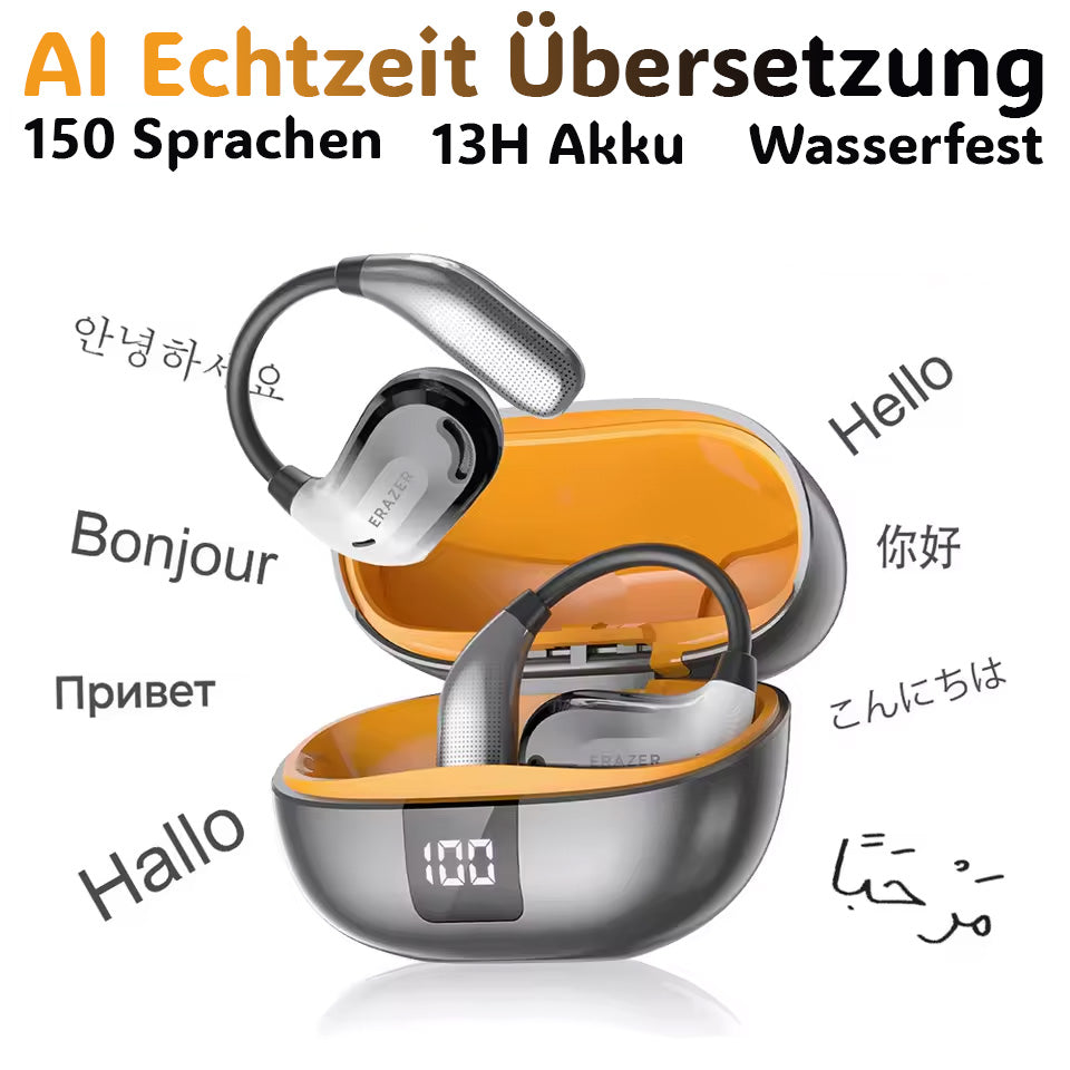 GlobeBuds XT66 PRO AI Echtzeit Übersetzer Kopfhörer