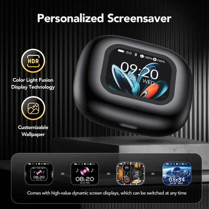 HTC NE27 Übersetzer Ohrhörer Echtzeit Übersetzer Kopfhörer 130+ Sprachen Glow