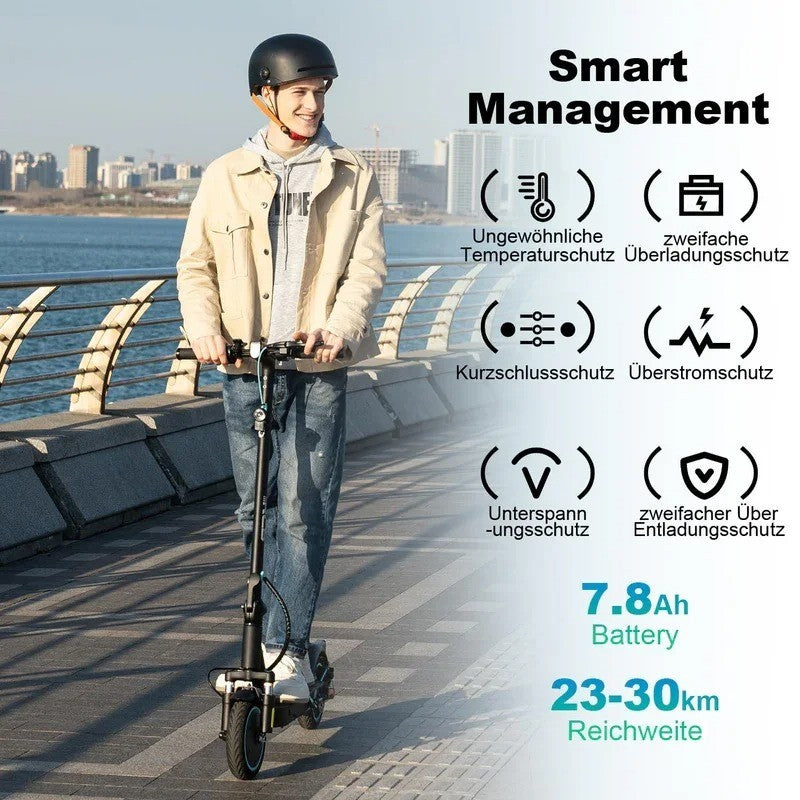 E-Scooter mit Straßenzulassung Elektroroller ABE Faltbar Escooter Elektro Roller