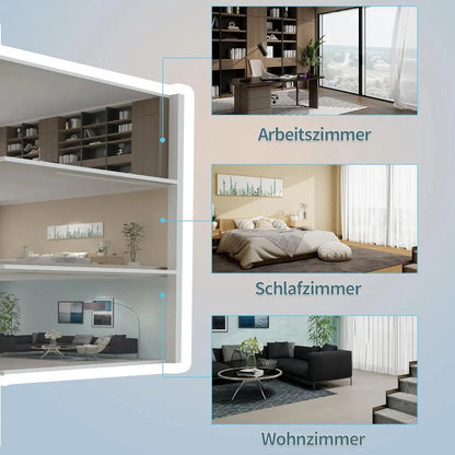 Mobile Klimaanlage mit Abluftschlauch & Fensterabdichtung