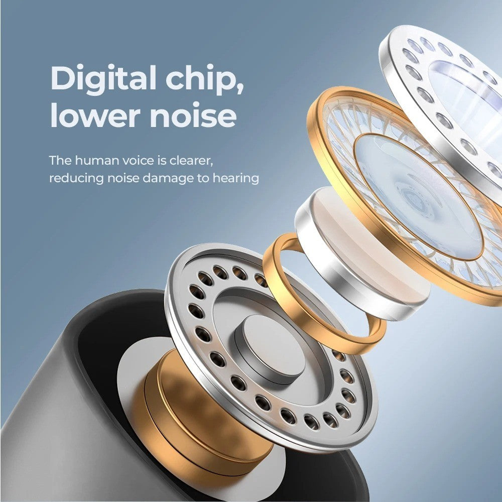 Sportoptik Hörgeräte Mini Hörhilfe Wiederaufladbare Hörverstärker Soundverstärke