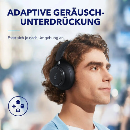 Soundcore Anker Space Q45 Bluetooth Kopfhörer 50 Std. Wiedergabe App Steuerung