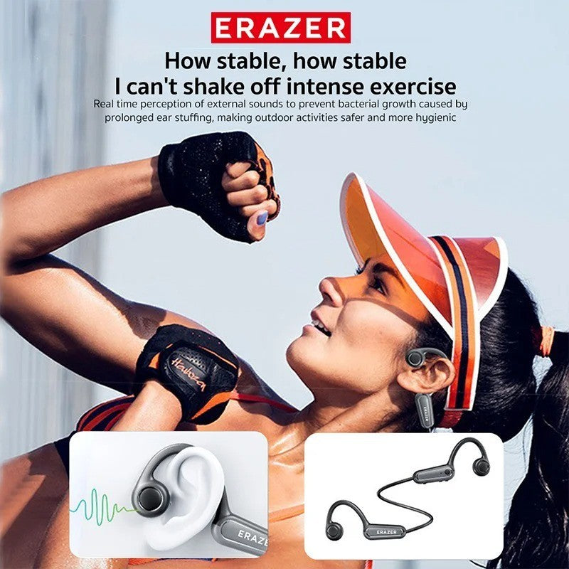 Knochenschall Kopfhörer Open-Ear Bluetooth Laufen Sport Kopfhörer über Knochen
