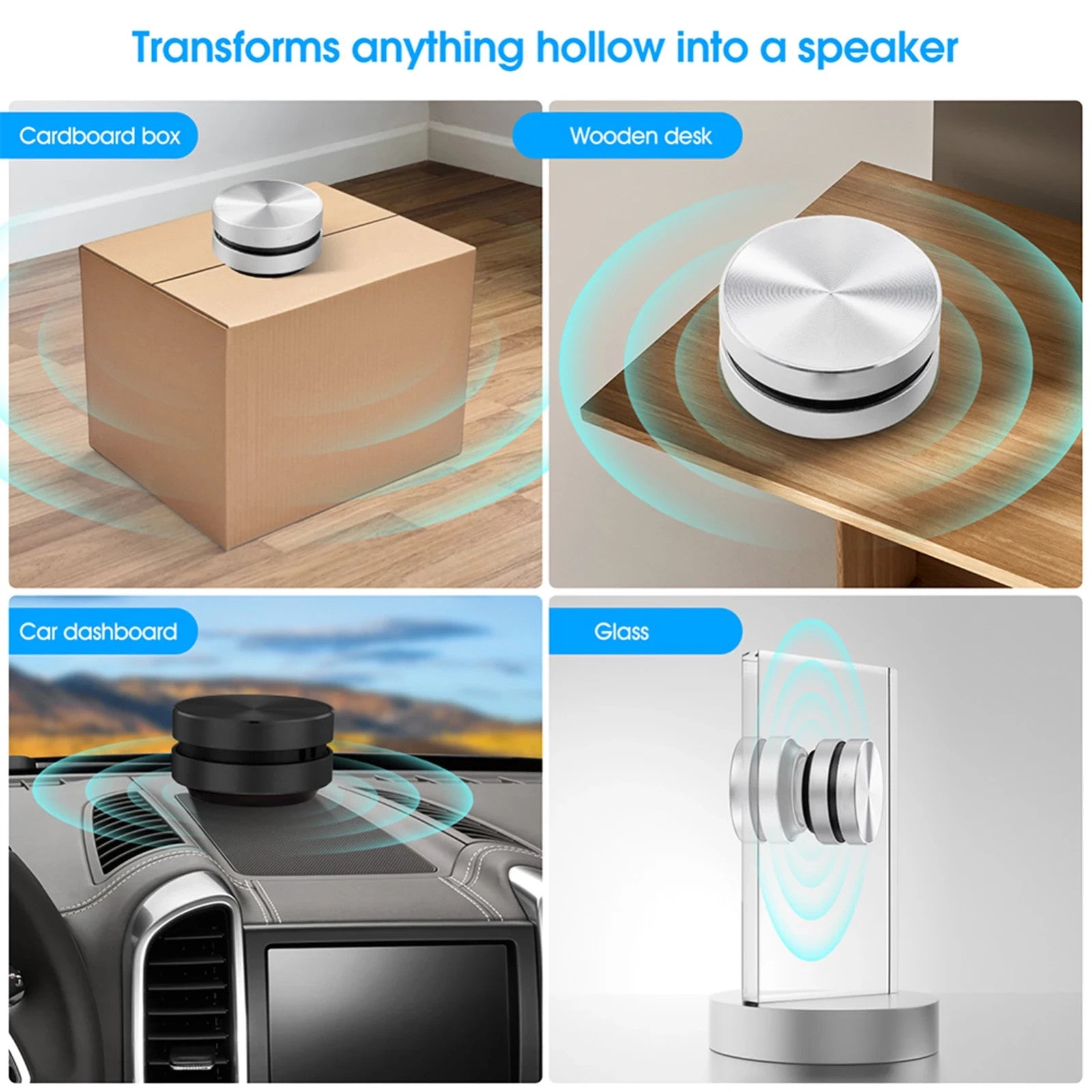 Vibrations Lautsprecher | Bone Speaker Resonanz Lautsprecher Bluetooth | Humbird