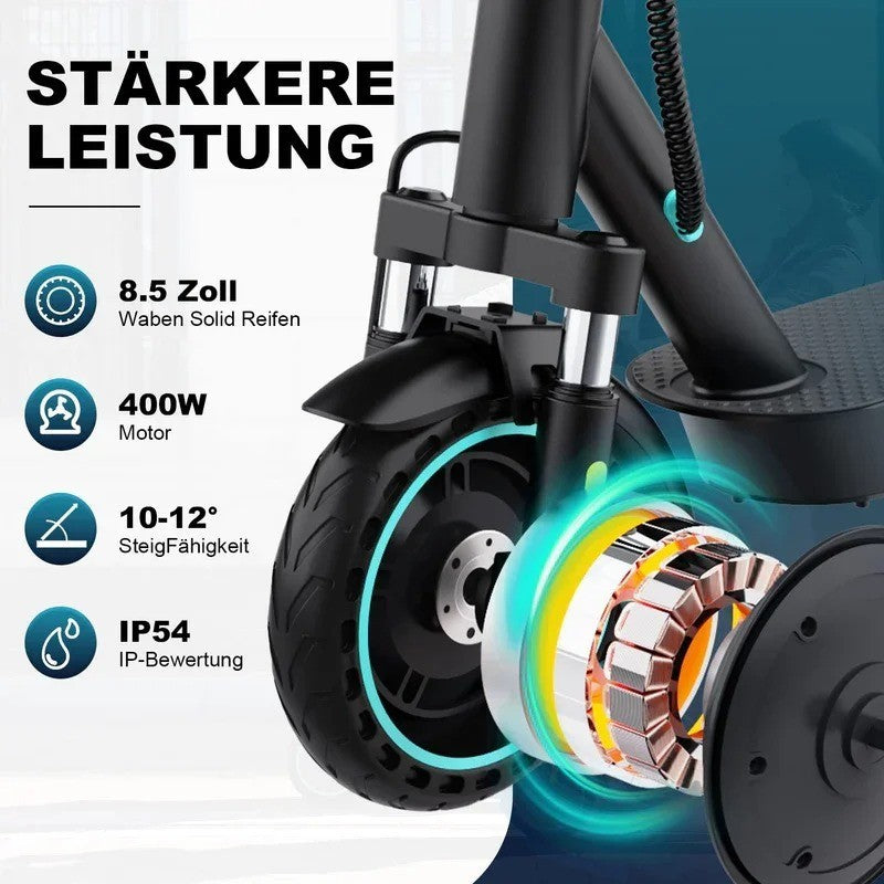 E-Scooter mit Straßenzulassung Elektroroller ABE Faltbar Escooter Elektro Roller